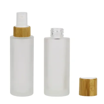 ECO-friendly containere pentru produse cosmetice 30ml 50ml 100ml 120ml 150ml flacon de sticlă mată sticle de spray 100ml