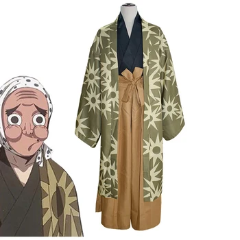 En-Gros De Anime Japonez Demon Slayer Haganetsuka Hotaru Costume Cosplay Kimono De Halloween Petrecere De Craciun Jocuri De Rol Set Uniform