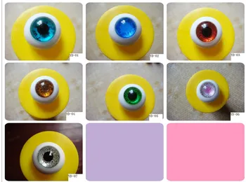 EYD Serie de Mîna BJD Papusa ochi de Sticla 6MM--24MM Sticlă jucărie ochii