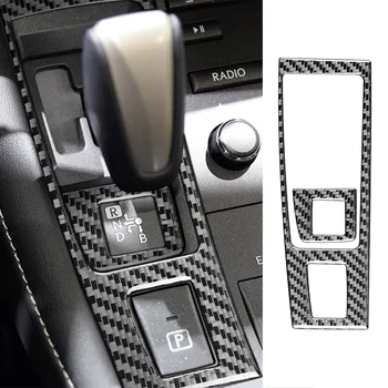 Fibra de Carbon Auto Gear Shift Panou Decor Capacul Ornamental Autocolant pentru Lexus CT 2011-2017 Masina Decoratiuni Interioare