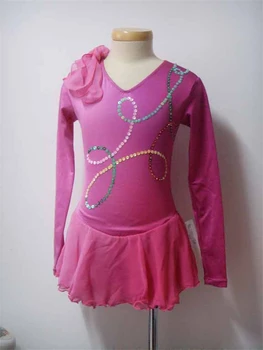 Fierbinte de Vânzare Copii Patinaj artistic Rochii de Moda de Brand Nou Concurs de Patinaj pe Gheață Rochie DR3329
