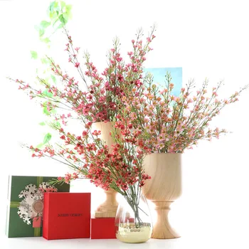 Flori artificiale de Mătase Cires Primavara Prune Floare de Piersic Ramură de Copac DIY Petrecere de Nunta Decor Acasă Flori