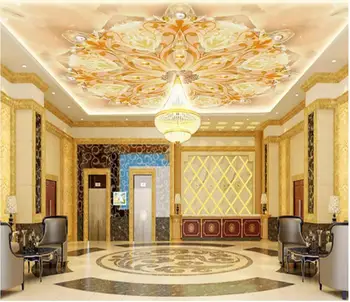 Foto personalizate 3d tavan tapet mural Marmură European model de bijuterii cameră decor acasă 3d picturi murale tapet pentru pereți 3 d