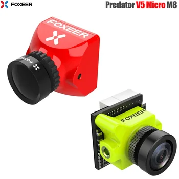 Foxeer Prădător Micro V5 Camera 16:9/4:3 PAL/NTSC comutare 1.7 mm lentilă 4ms Latență Super WDR Camera FPV M8 pentru FPV RC Drone