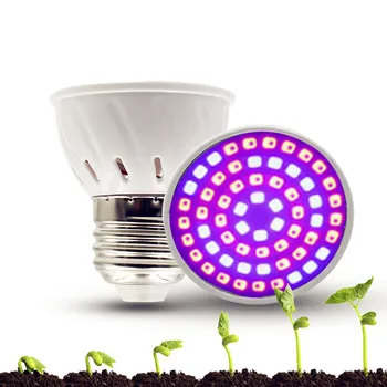 Full Spectrum LED-uri Cresc Light E27, E14, GU10 MR16 3W 4W 5W 110V 220V Planta să Crească Lampă cu LED-uri Pentru Flori de Interior Plante de Legume