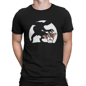 Gizmo Clasic T-Shirt Pentru Bărbați Gremlins Thriller Film De Agrement Din Bumbac Tricou Crewneck Tricou Maneca Scurta Cadou Topuri