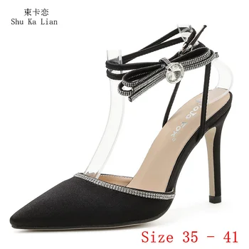 Glezna Curea Tocuri Femei Pantofi cu Toc 9.5 CM Pompe Stilet Femeie Tocuri Pisoi Petrecere de Nunta Pantofi de Mărime 35 - 41