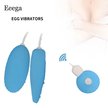 Glont Vibrator de Control de la Distanță Vibratoare Ou Stimulator Clitoris Puternic Jucarii Sexuale pentru Femei G-Spot Masaj Sex-Shop
