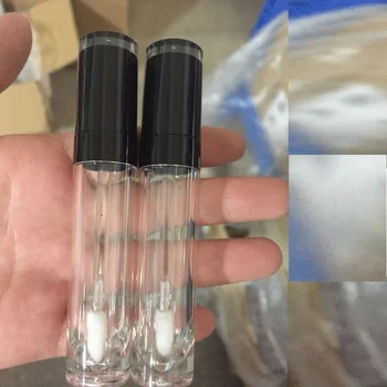 Gol 8 ml Luciu de Recipiente Rotunde Container Cosmetice Machiaj Luciu de Buze transparent Tuburi cu Clar Bagheta Private label 50 buc