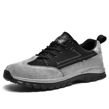 HIKEUP Moda Casual Sport Barbati Pantofi în aer liber Confort Drumeții Pantofi de Alpinism Factory Outlet Retro Adidași de Dantelă-up