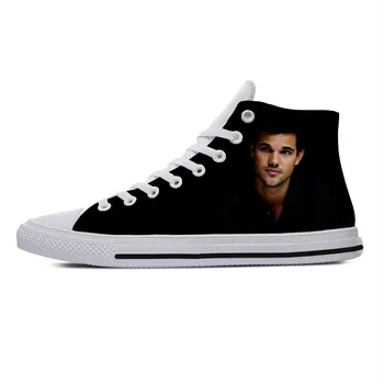 Hot De Moda Se Răcească Taylor Lautner Mare Adidași Bărbați Femei De Înaltă Calitate, Manevrabilitate Mai Recente Pantofi Casual High Top De Vară Bord Pantofi