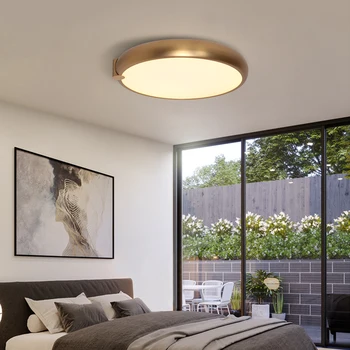 iKccuiNi Moderne Rotund LED Lampă de Plafon Dispozitiv de Montare pe Suprafață a Elimina Controlul de Plafon Lumina Camera de zi Dormitor Decor Iluminat