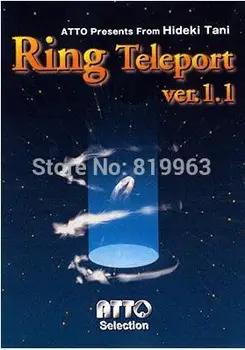 Inel Teleport 2 de Hideki T - Truc Magic,Accesorii,Etapa Recuzită Magie,de Aproape,Iluzii,Magia Jucării Clasice de Magie,Pusti,Distractiv