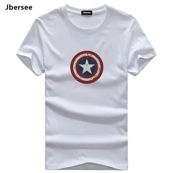Jbersee Moda Tricou Plus Dimensiune Bărbați T-Shirt din Bumbac Tricou America de Haine pentru Barbati de Vara cu Maneci Scurte Topuri Tricou homme MZ141