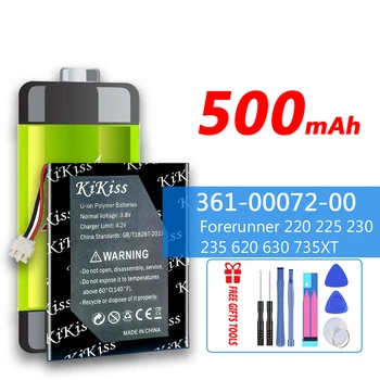 KiKiss 500mAh Baterie Reîncărcabilă 361-00072-00 Pentru GARMIN Forerunner 220 225 230 235 620 630 735XT