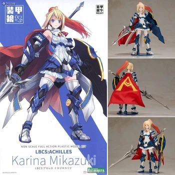 Kotobukiya Model de Kit de Blindate Fata Karina Mikazuki Anime Acțiune Figura de Asamblare Model de Robot de Jucării, Ornamente, Cadouri pentru Baieti