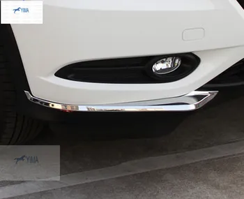 Lapetus Fata ABS Lumini Lămpi Inferioară a Barei de protecție Protector de Acoperire Trim 2 Buc Pentru Honda VEZEL HR-V 2014 2015 2016 2017 Accesorii Auto