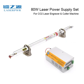 LASERPWR ES100 Laser CO2 de Alimentare+EFR-1600CL Tub de Sticlă Set pentru 80w-120w Laser Cutter/Gravor Piese de Mașini