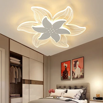 LED Lampă de Plafon Moderne cu Control de la Distanță Estompat Lumina Camera Copiilor Decorative de Birou Bucatarie Sala de Mese Coridor Studiu