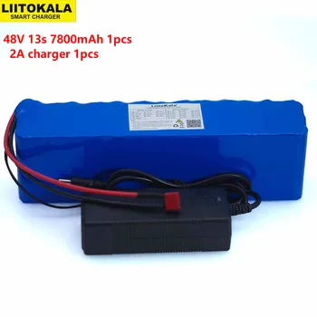 LiitoKala 48V 7.8 ah 13s3p de Mare Putere Baterie 18650 Electric Vehicul Motocicleta Electrica DIY Battery BMS Protecție+2A Încărcător