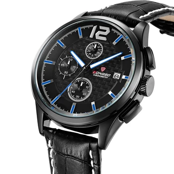 LONGBO Militare din Oțel Inoxidabil Ceasuri de Lux pentru Barbati Sport Cuarț Ceas Pentru Bărbați Ceasuri Relogio Masculino