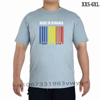 MADE IN ROMANIA române București Steag PERSONALIZAT NUMERE de coduri de BARE Tricou Y15 XXS-6XL