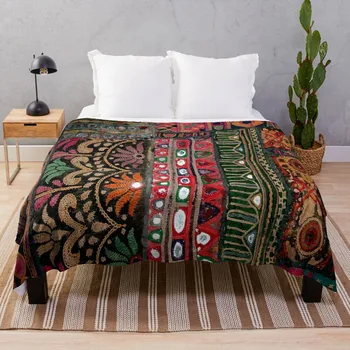 Maroc stil de a Arunca Pătura de Somn pătură, sac de dormit pătura Tricotate pătură groasă de blană cuplu pătură