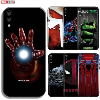 Marvel Avengers Logo Caz De Telefon Pentru Samsung Galaxy A01 A01 Core Bara Funda Ultra-Subtire Carcasa Negru Coque