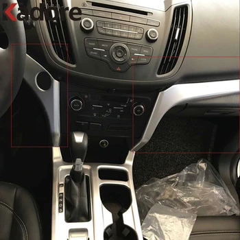 Masina Consola Centrala Capac TrimFor Ford Escape Kuga 2017 2018 2019 Mat Tabloul De Bord Panoul De Turnare Trim Autocolant De Interior Accesorii