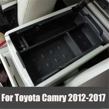 Masina de Styling Dedicat Modificat Central Cotiera Cutie Depozitare torpedo Tava Palet suport de telefon Caz Pentru Toyota Camry 2012-2017