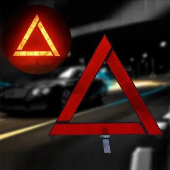 Masina Defalcarea De Urgență Triunghi Reflectorizant Auto Trepied Pliat Opri Roșu Reflectorizant În Pericol Siguranța Auto Reflectorizante Trepied De Urgență