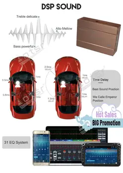 Masina Digital DSP Procesor de Semnal Amplificator de Înaltă Rezoluție Redare Audio DSP Procesor Amplificator pentru Difuzoare de APLICAȚIE Tuning