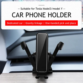 Masina Suport De Telefon Pentru Tesla Model 3 Y Series Suport De Telefon Mobil Telefon Mobil Hud Suportul Vent Mount Telefon Mobil Stand Suport