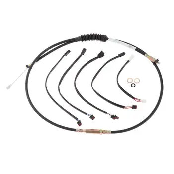 Metal Cablu de Sârmă Linie de Montaj Kit Ambreiaj Cablu Wire Cablu de Frână/Linie Kit potrivit pentru 2021 Low Rider S Fxlrs 114