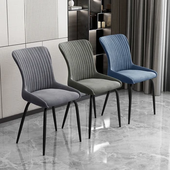 Minimalist tehnologie pânză scaun de luat masa Modern, minimalist, de uz casnic scaune se bazează pe aprobarea mese si scaune hotel, scaune l