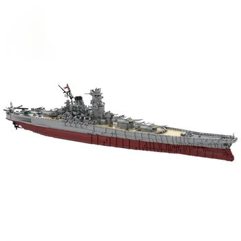 MOC-37260 Spațiu Navă de război Yamato Model de Serie Sacouri Blocuri de Asamblare Film Colecție de Cărămizi Copii Jucarii Cadou