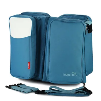 Moda de mare capacitate multi-funcțional combo mami pachetului mama copilului sac portabil pliant pat pătuț de călătorie