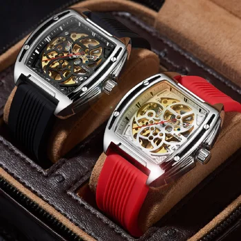 Moda Sport Ceasuri Mecanice Barbati Top Brand de Lux Curea de Cauciuc Automată Ceas rezistent la apa Militare reloj hombre 2021