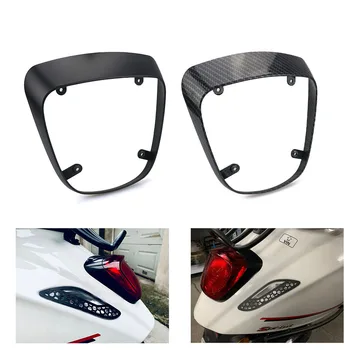Motocicleta Coada Capac Lumina Lămpii spate Protector ABS Guard Negru de Carbon, Accesorii pentru SPRINT SPRING 150 2018-2020