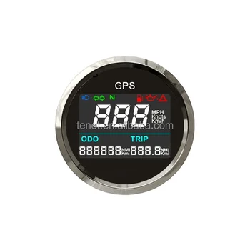 Motocicleta GPS Vitezometru Tuning KM / h MPH Disponibile 52mm