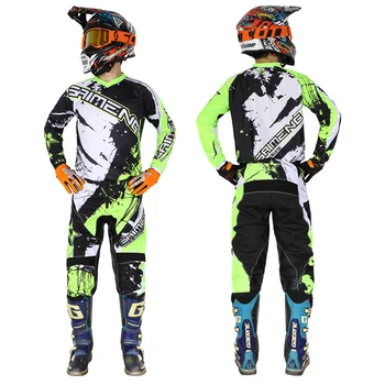 motocross echipament Off-road, Enduro costum de curse moto biciclete Jersey și Pantaloni Flexair Combo MTB Motocicleta Mens Kituri de femei MX