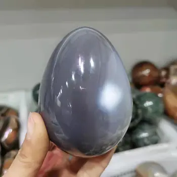 Naturale agat piatră ou Decor Acasă Chakra Stone Reiki de Vindecare