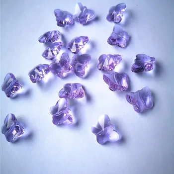 New Sosire Violet 14mm Geam de Cristal Candelabru Fluture Piatra Margele Pentru Bijuterii DIY Face Pom de Crăciun DIY Decoraiton