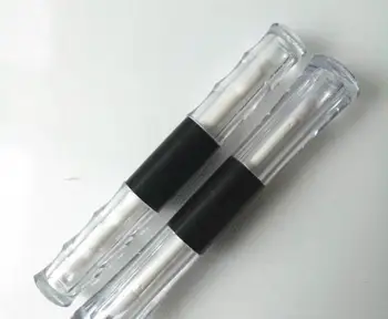 Noi 500pcs 4ml high-end Lip Glaze sticlă goală, personalitatea două capete luciu de buze tub, DIY manual de îmbuteliere SN1020