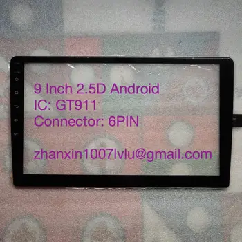 Noi 9 Inch 10.1 Inch 6 Pini 2.5 D Ecran Tactil Digitizer Sticla Pentru Varietate Android Auto de Radio-Navigație cc2, cc2l, GT911