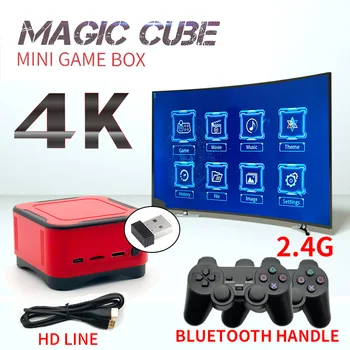 Noi M12 Magic Box Video Wireless Handheld Consola de jocuri 16G 64G 128G Pentru Super Consola X Box MP4 Player Controler de Joc Retro