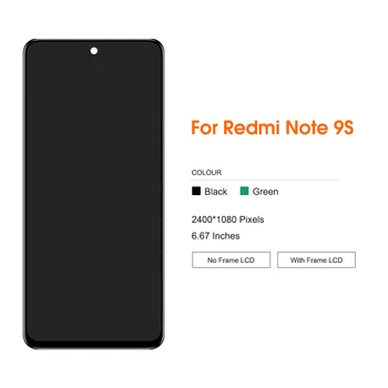 NOU LCD Pentru Xiaomi Redmi Nota 9 / Nota 9 Pro Display LCD Touch Screen Digitizer Asamblare de Piese de schimb Cu Cadru