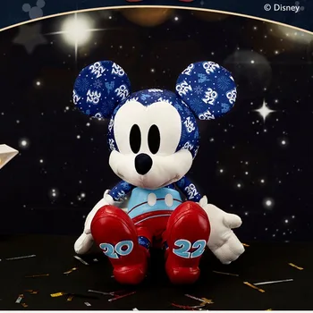 Nou Original Disney Mickey Mouse Papusa De Plus Mickey Umplute Pluș De Desene Animate De Colectare De Jucării De Crăciun Cadou De Ziua De Halloween