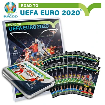 Panini 2020 Cupa Europeană a limitat minge de Fotbal Steaua Card Original Sigilat Jucători de Fotbal de Colectare Fan Carte de Buzunar Fier Box Set