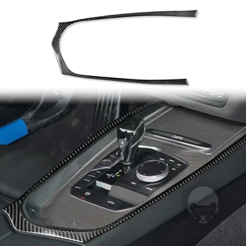 pentru BMW Z4 G28 2019 2020 2021 2020 Centrală de Control Cadru Decorare Acoperire Autocolant Decal Auto Accesorii de Interior din Fibra de Carbon